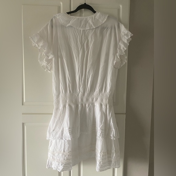 LAUREN Ralph Lauren White Summer Dress Size 12 - Picture 5 of 7